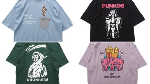 《PUNKDRUKERS 春物先行予約》Tシャツ編