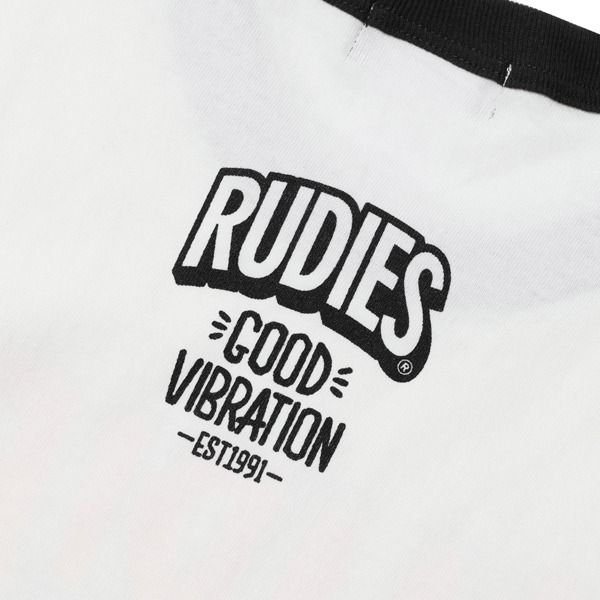 BUSTED SKULL RINGER-TEE