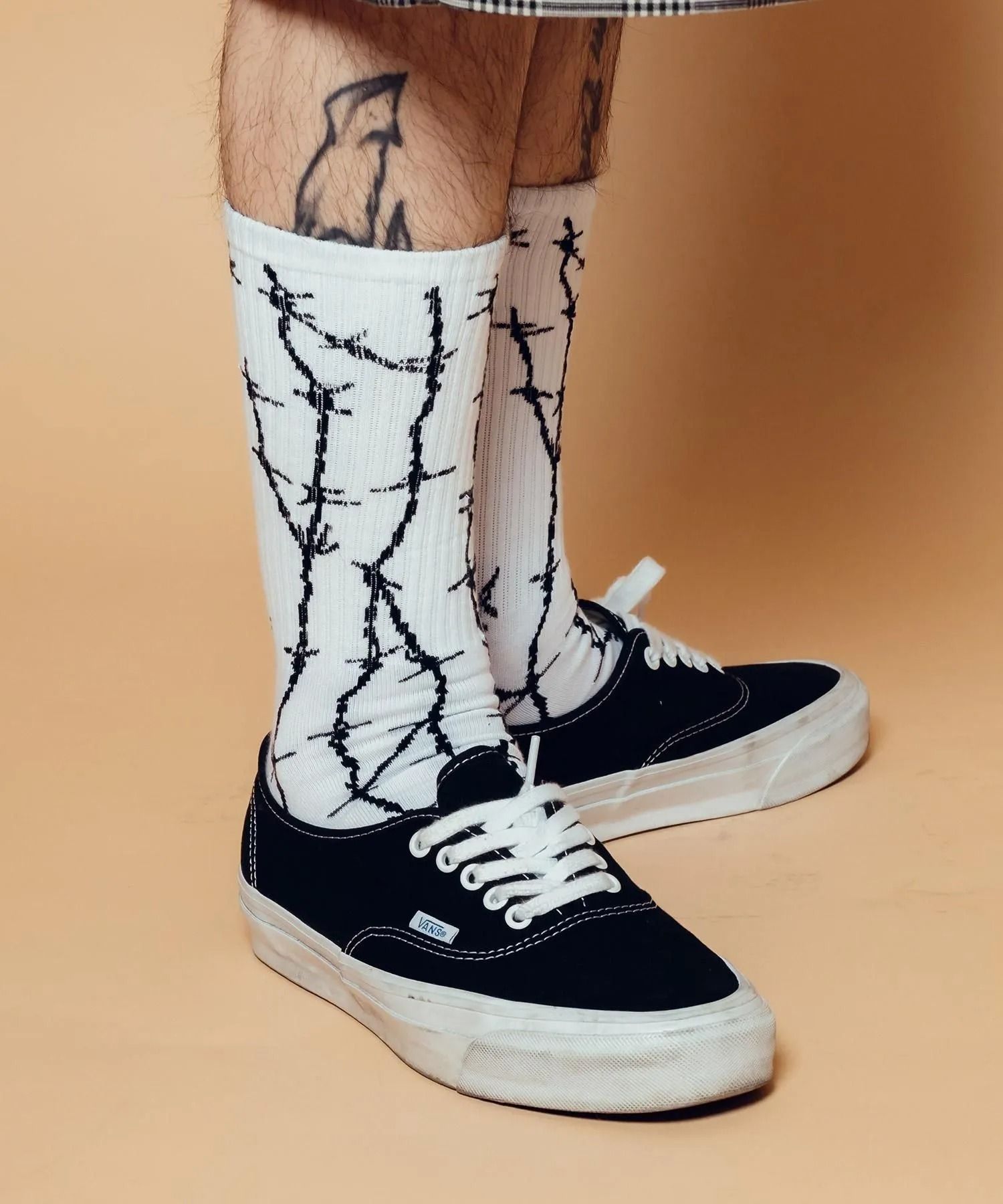 Barbed wire socks