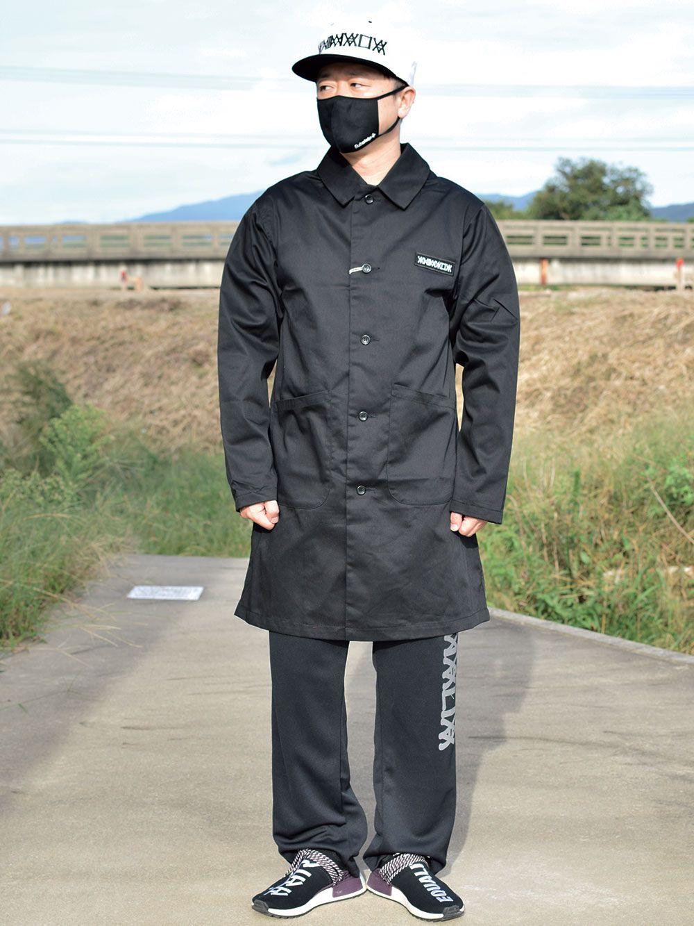 “BOX LOGO” Duster Coat