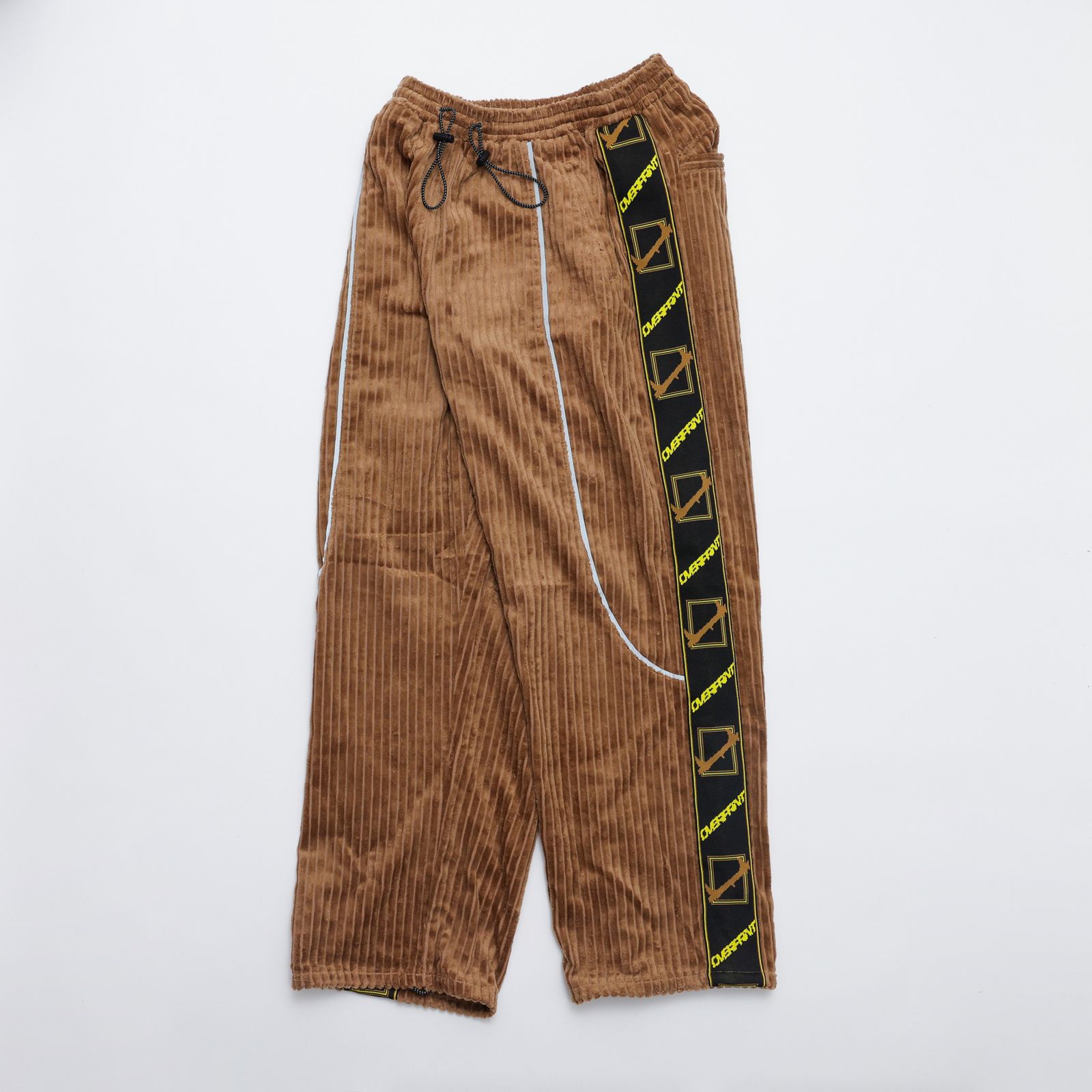 Corduroy jersey pants