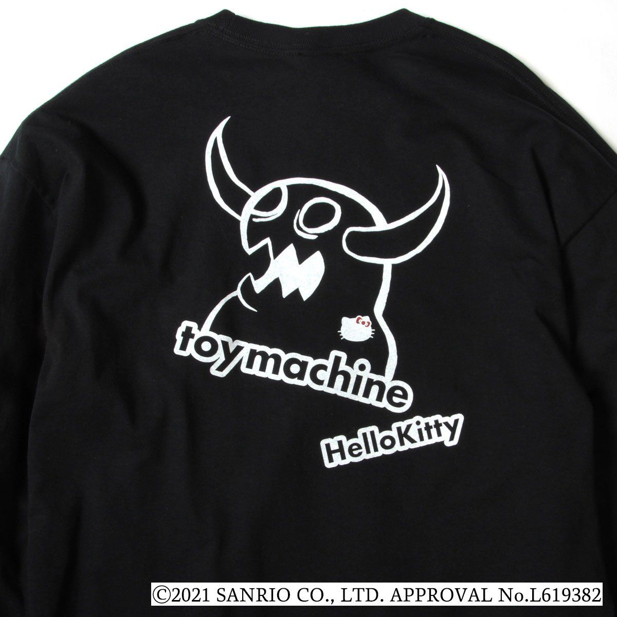 MARKED MONSTER KITTY RIBBON LONG SLEEVE-TEE