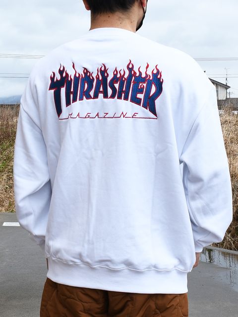 FLAME Logo C/N Sweatshirt