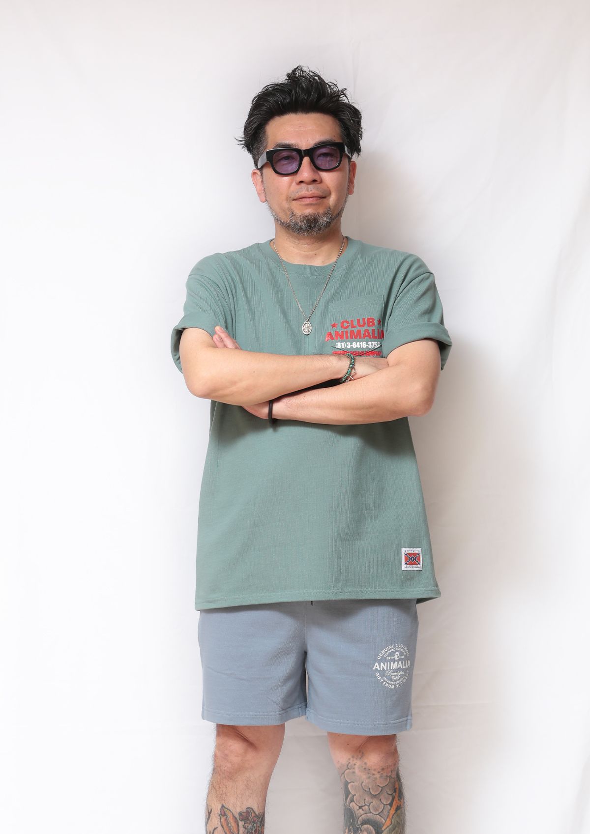 10.2oz Heavy Pocket S/S T-Shirts - CLUB ANIMALIA -