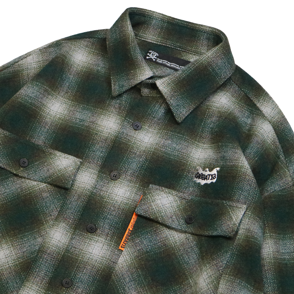 HAUNT CHECK-SHIRTS