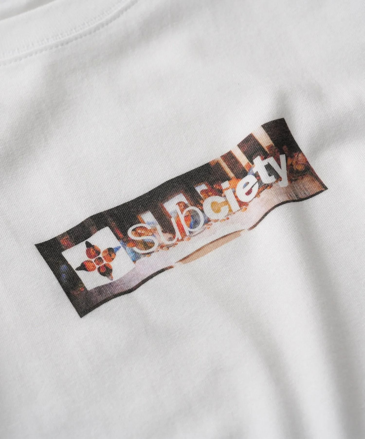Last supper box tee