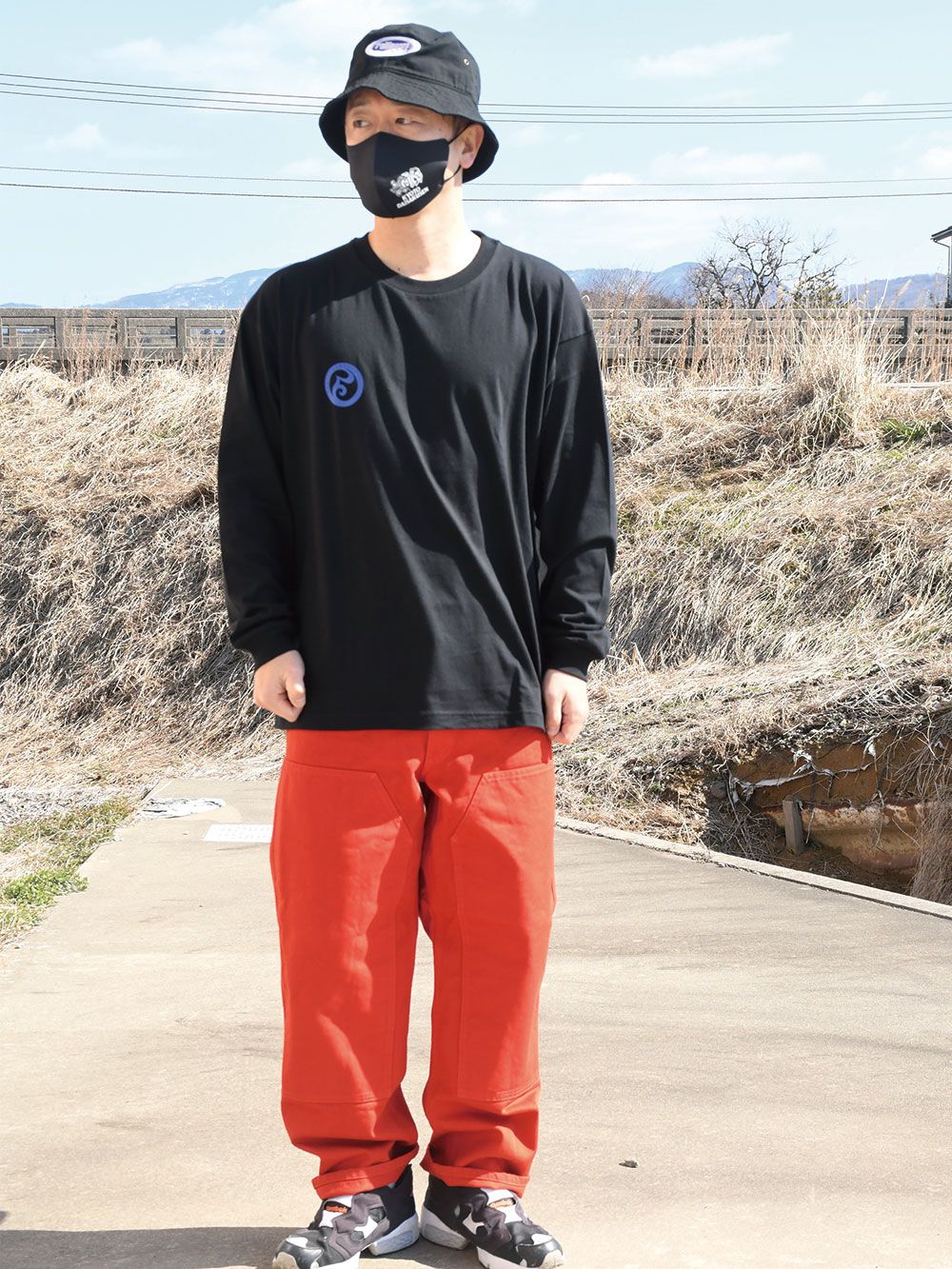 BURNED LOGO LONG-SLEEVE