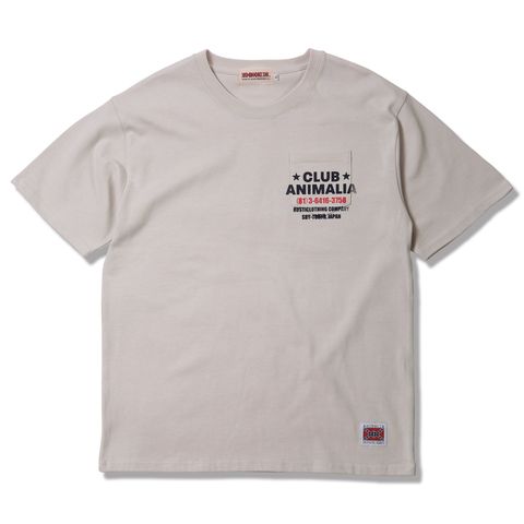 10.2oz Heavy Pocket S/S T-Shirts - CLUB ANIMALIA -