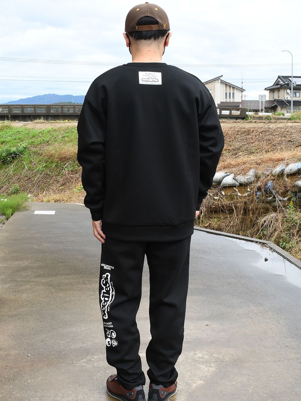 chain smoke sweat pants 9.4oz