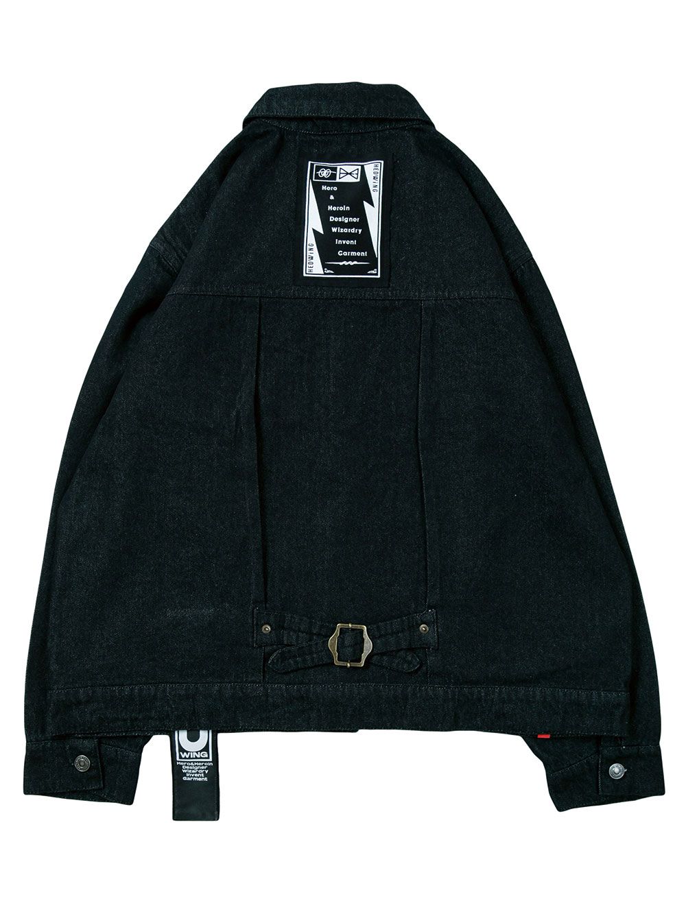Half asleeper Denim jacket