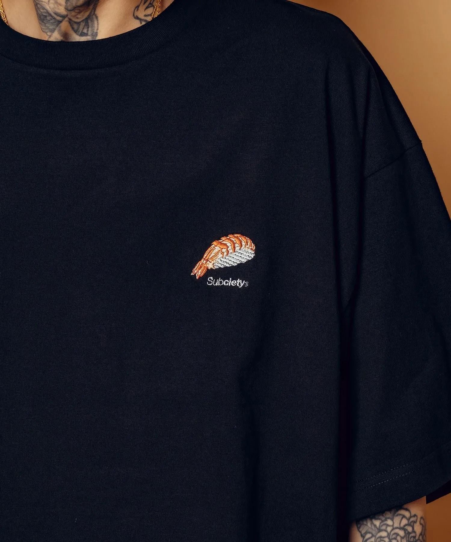 Embroidery sushi tee