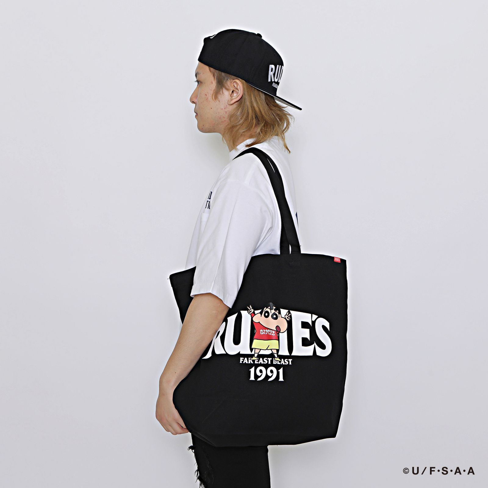 RUDIE'S x CRAYON SHINCHAN PEACE TOTEBAG