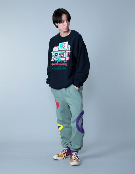 DINER SIGNBOARD CREW-NECK