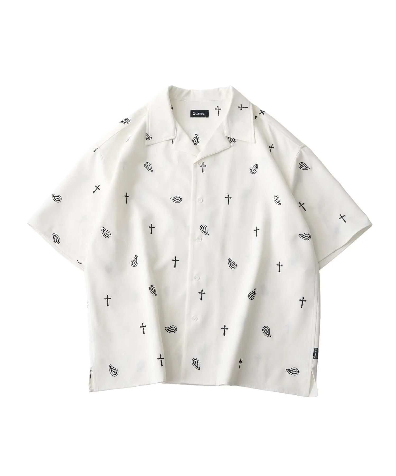 All-over embroidered shirt