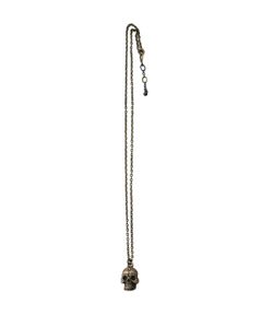 Metal necklace-mexican skull-