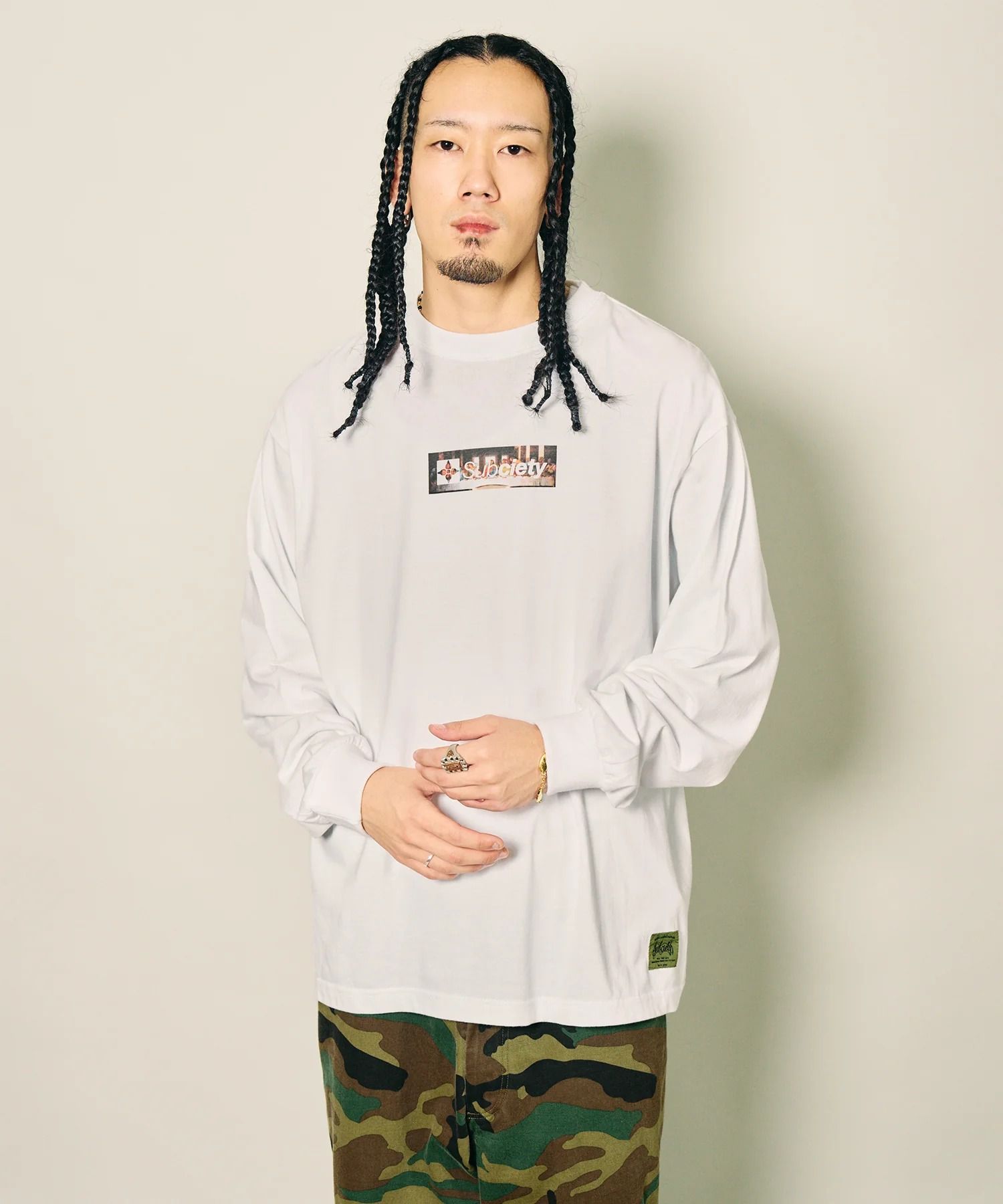 Last supper box L/S tee