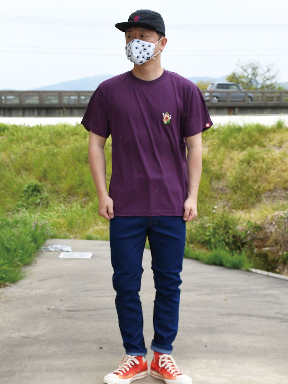Mr.ベリーD刺繍TEE