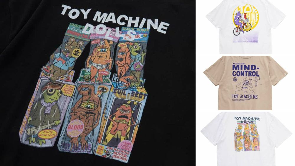 《TOY MACHINE》SUMMERコレクションスタート！
