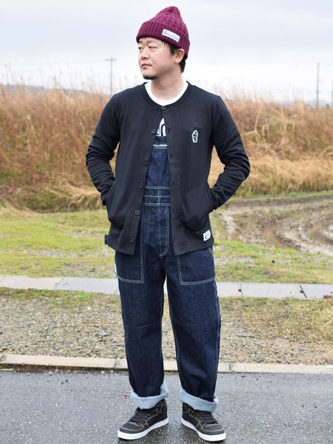 丸首カーディガン!