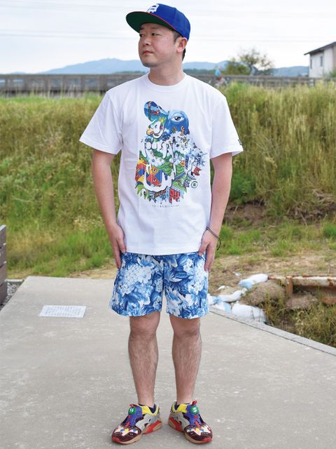 爽やかブルーコーデ!