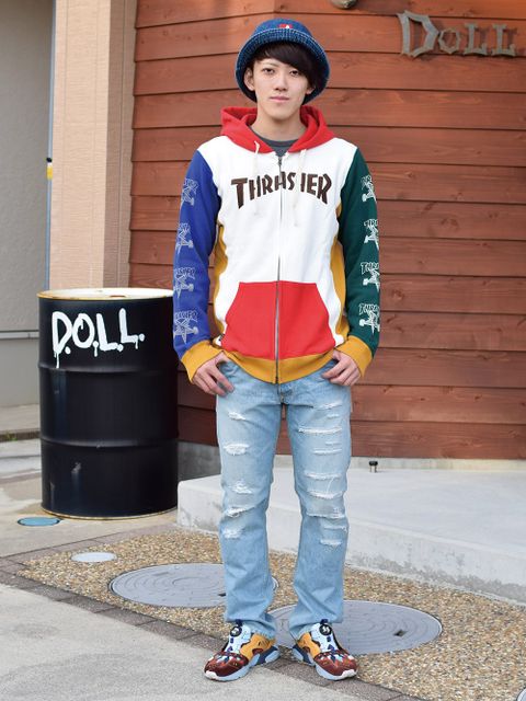 アウトドアなTHRASHER!