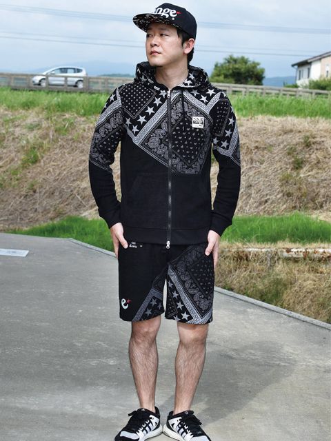 夏のパーカスタイル!