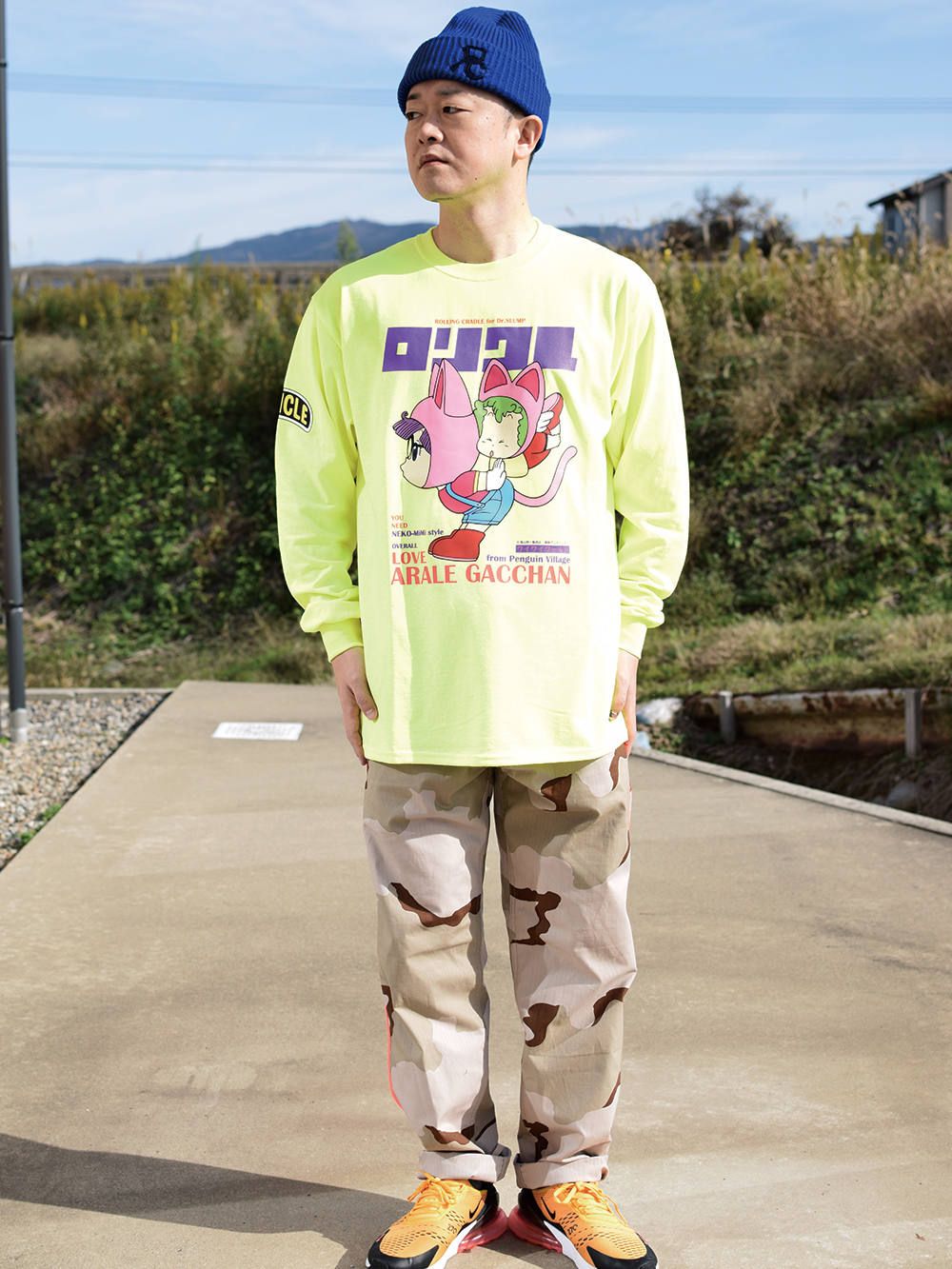 ROLLING CRADLE - RCxDr.SLUMP LONG SLEEVE T-SHIRT | DOLL ROLLING CRADLE - RCxDr.SLUMP LONG SLEEVE T-SHIRT | DOLL