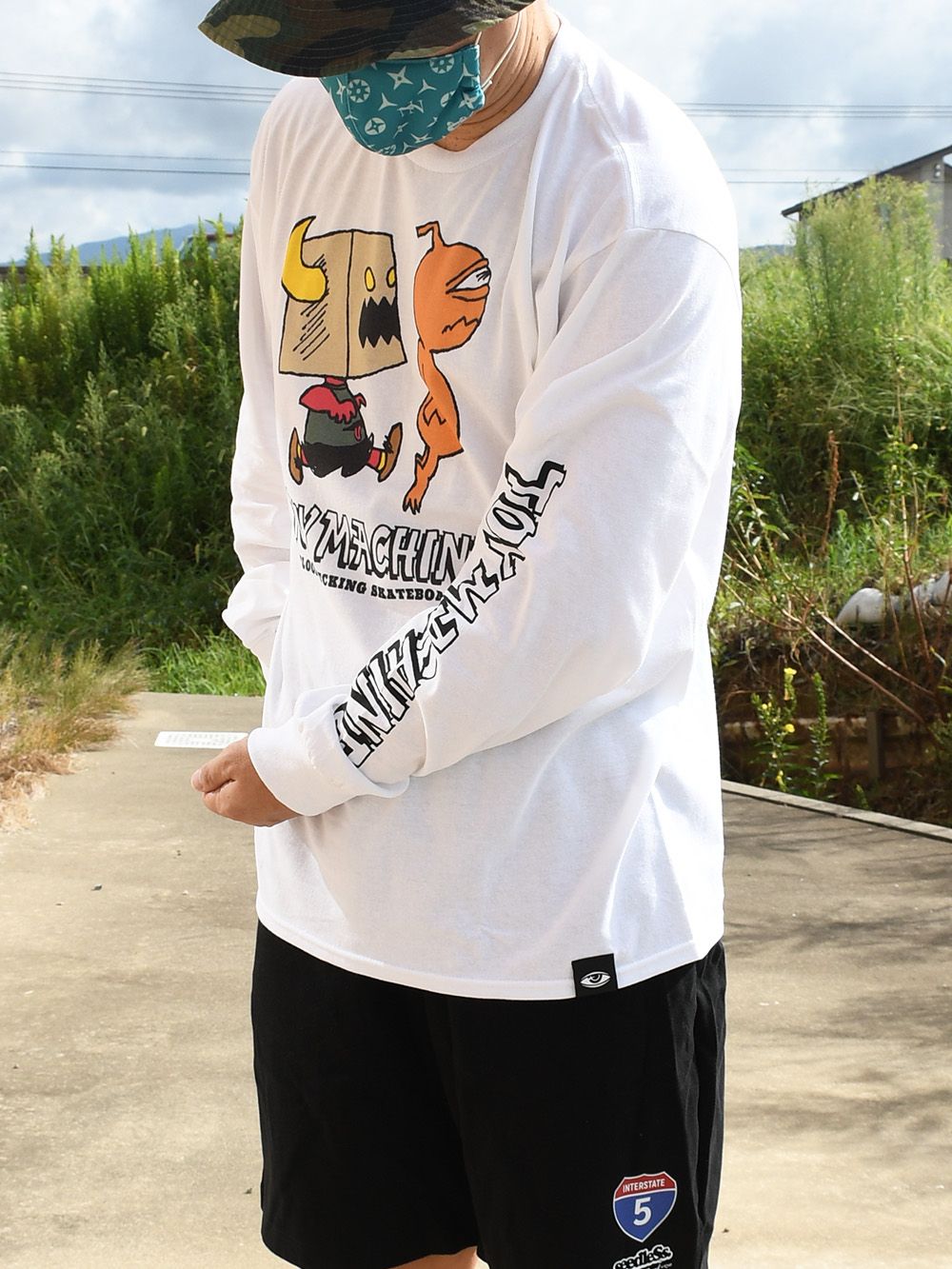 < SKB3 COLLAB > SECT & TOYMONSTER LONG T
