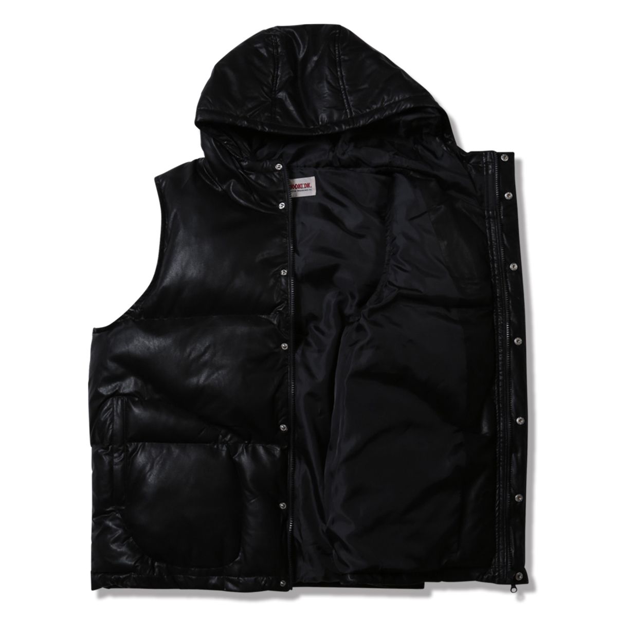 PUDDING PU LEATHER-VEST