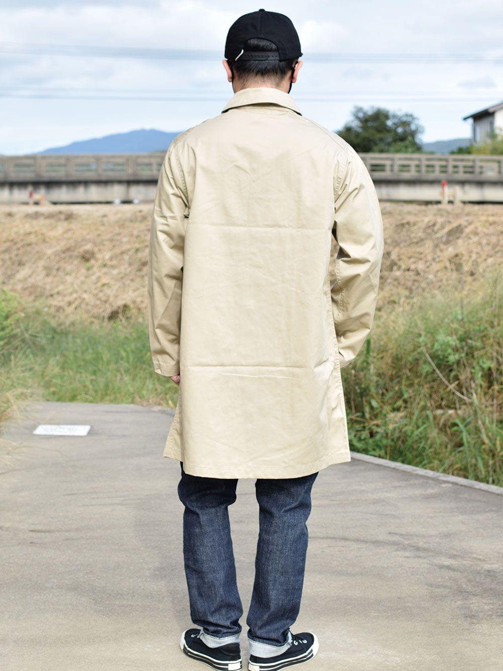 “BOX LOGO” Duster Coat