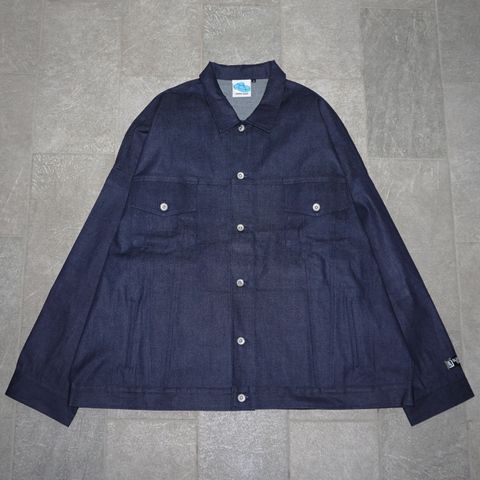GENE [ RAW DENIM TRUCKER JACKET ]