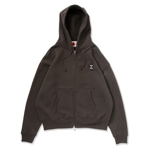 顔ありZIPパーカ