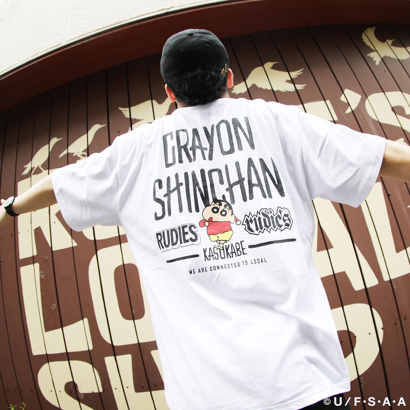 RUDIE'S x CRAYON SHINCHAN MOSH-T