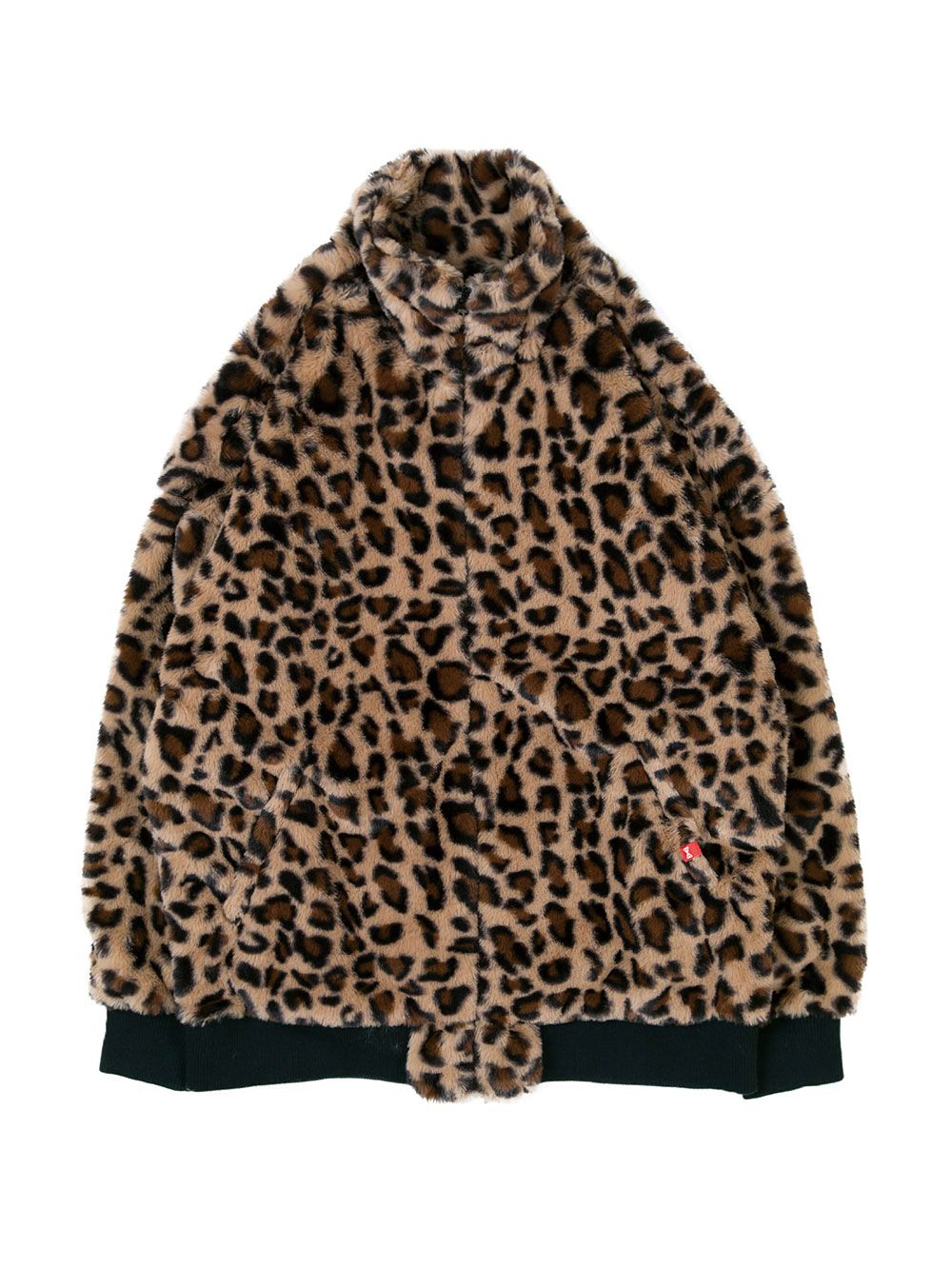 R.A.M Leopard Fur Jacket