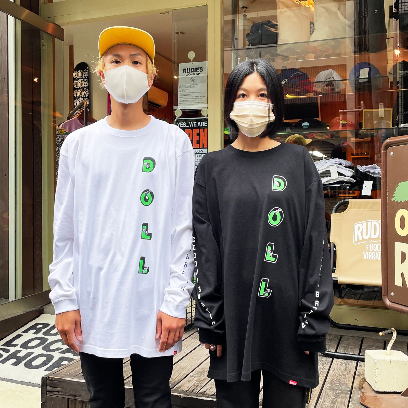 《RUDIE'S×DOLL》LOCAL DEALER "DOLL" L/S-T