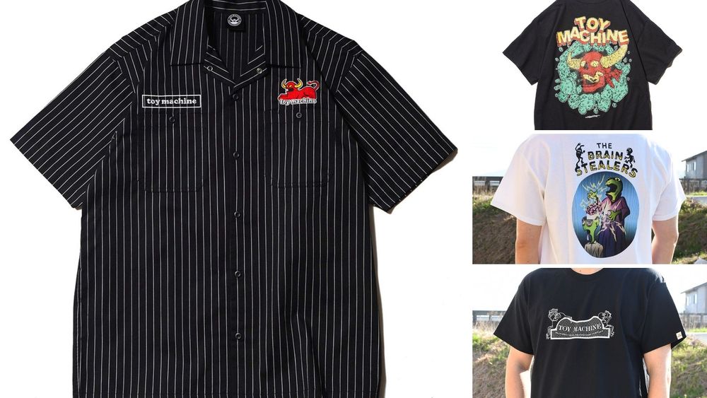 《TOY MACHINE》新作入荷!