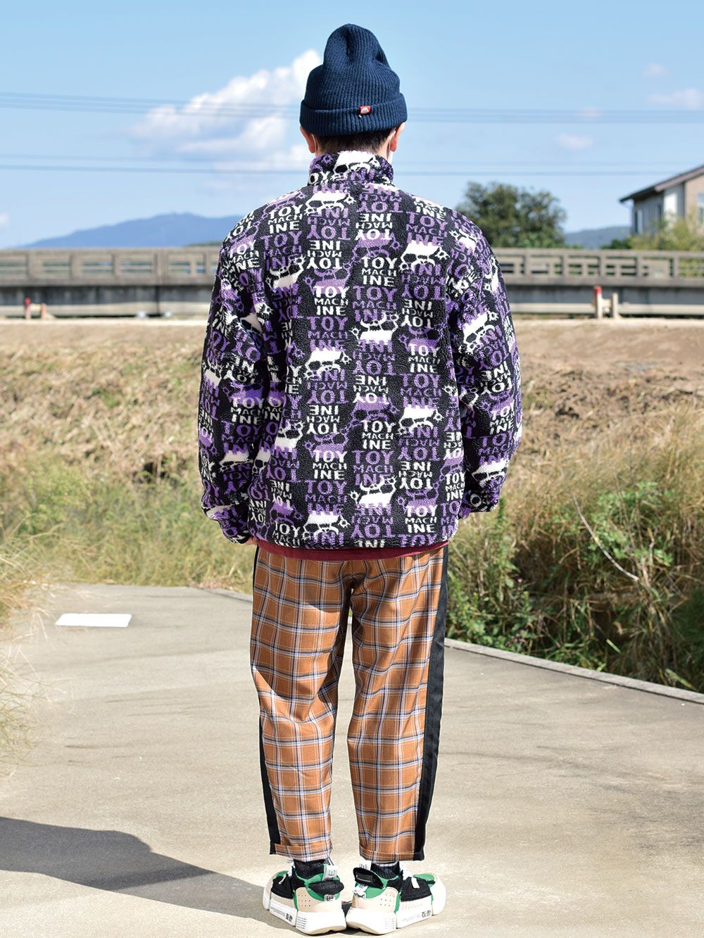 BOA FLEECE REVERSIBLE-JACKET
