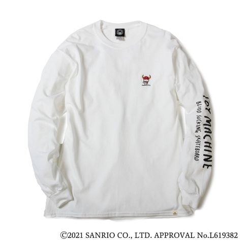TOYMONSTER KITTY EMBROIDERY LONG SLEEVE-TEE