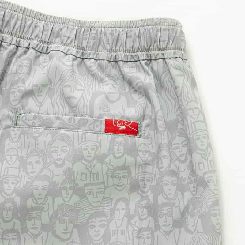 FACE IN THE CROWD DRY EASY-SHORTS