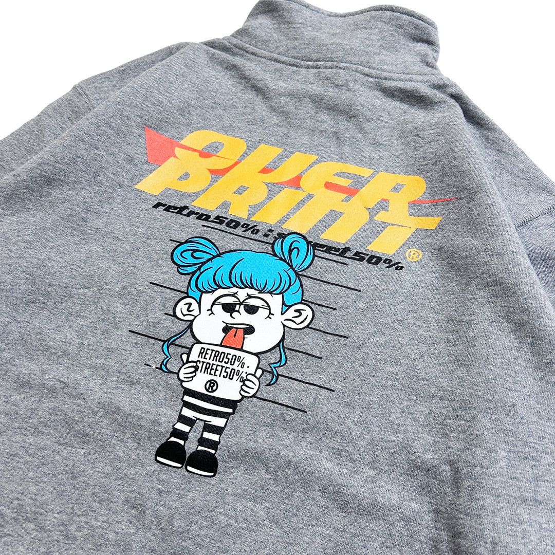 prizon BOX LOGO Half Zip pullover