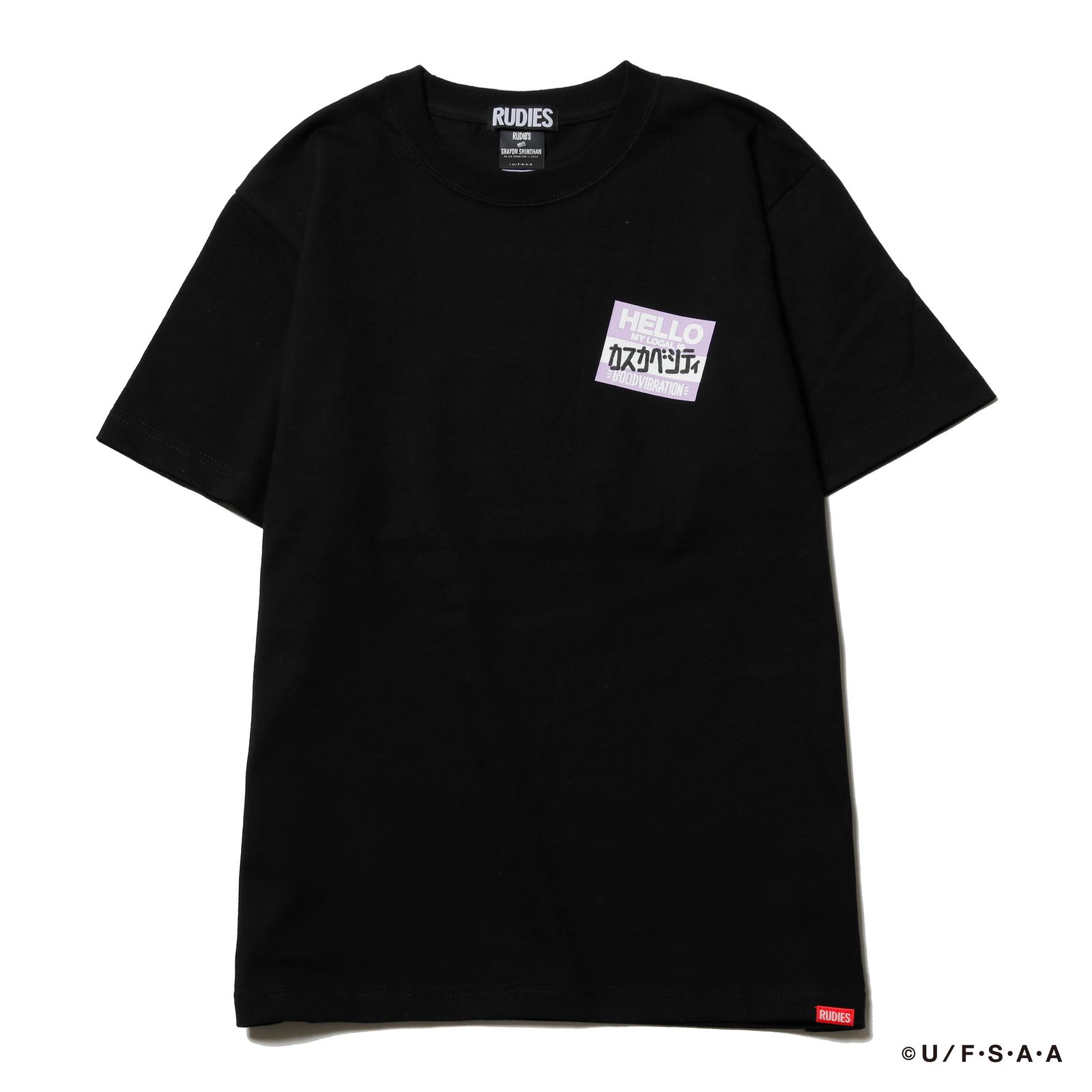 RUDIE'SxCRAYON SHINCHAN LOCALFEST TEE