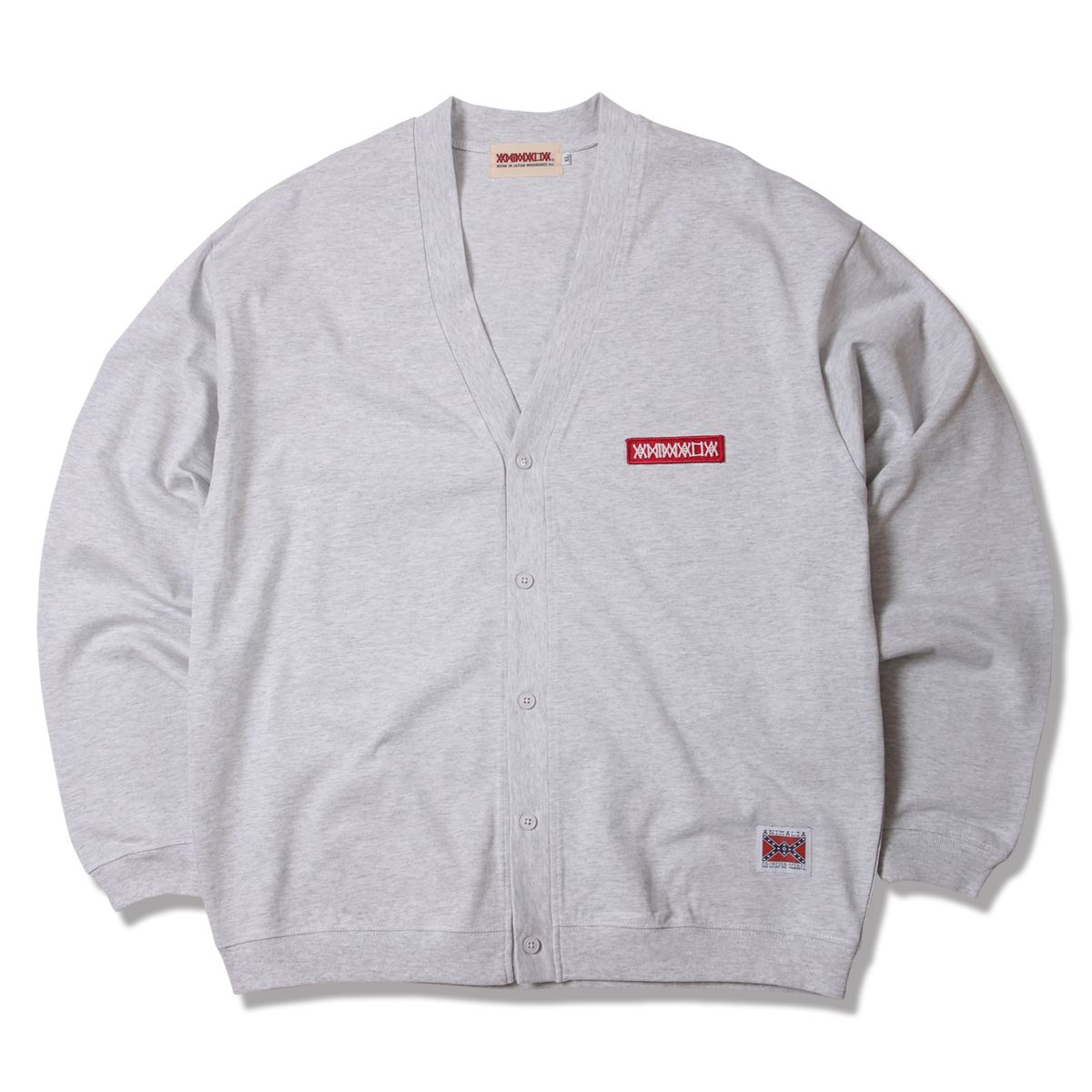 Sweat Cardigan -LOGO