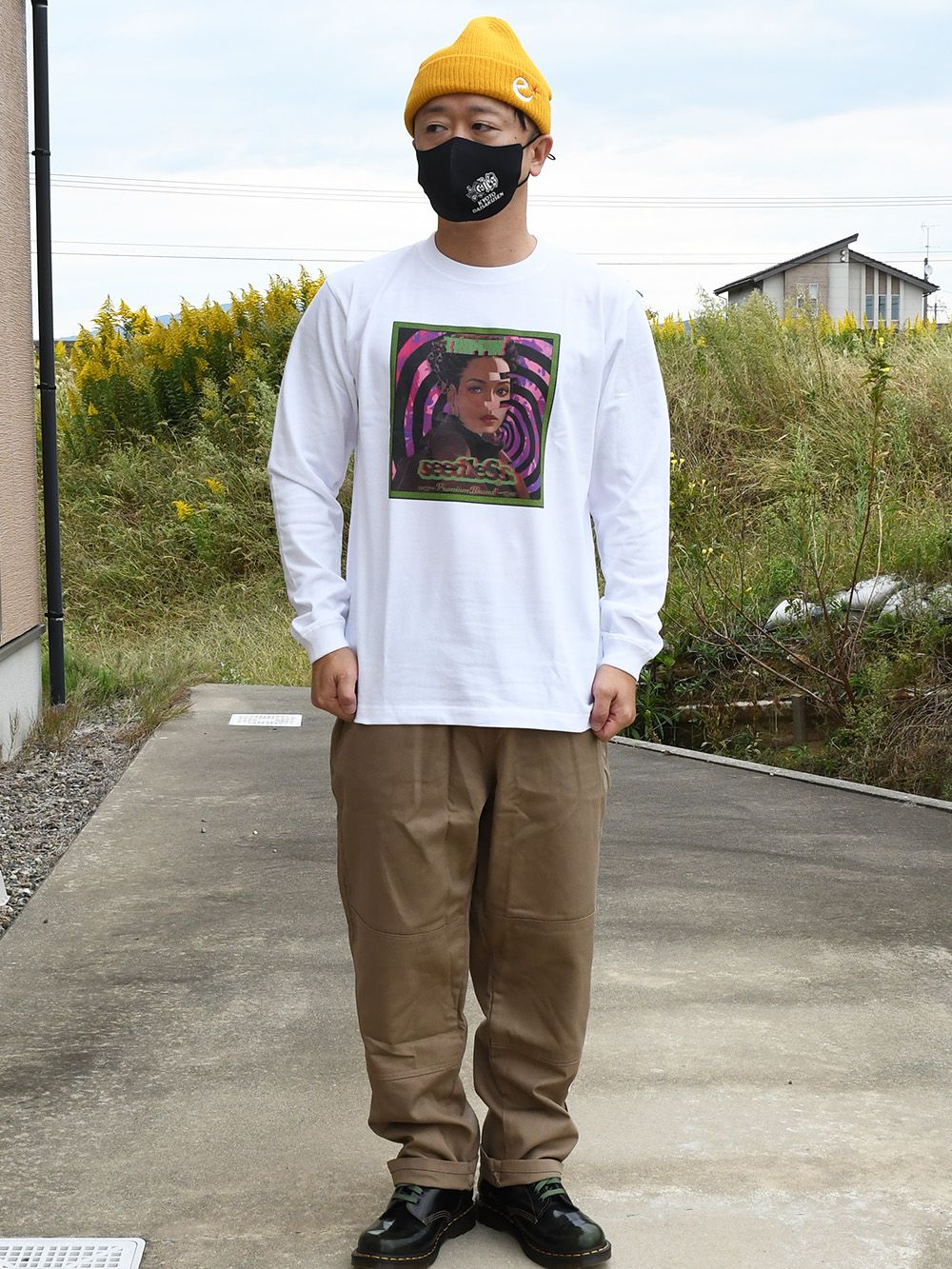 sd trippin' LS tee