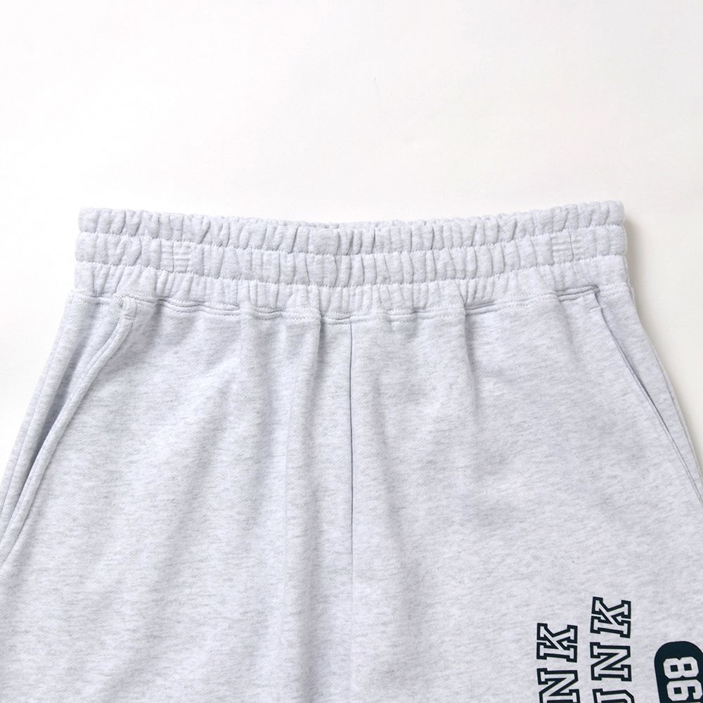 横向きスウェットパンツ