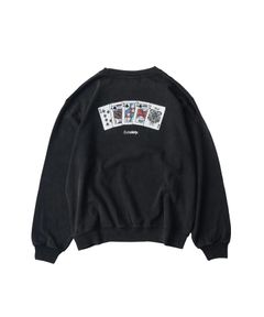 Fade wash sweat shirt
