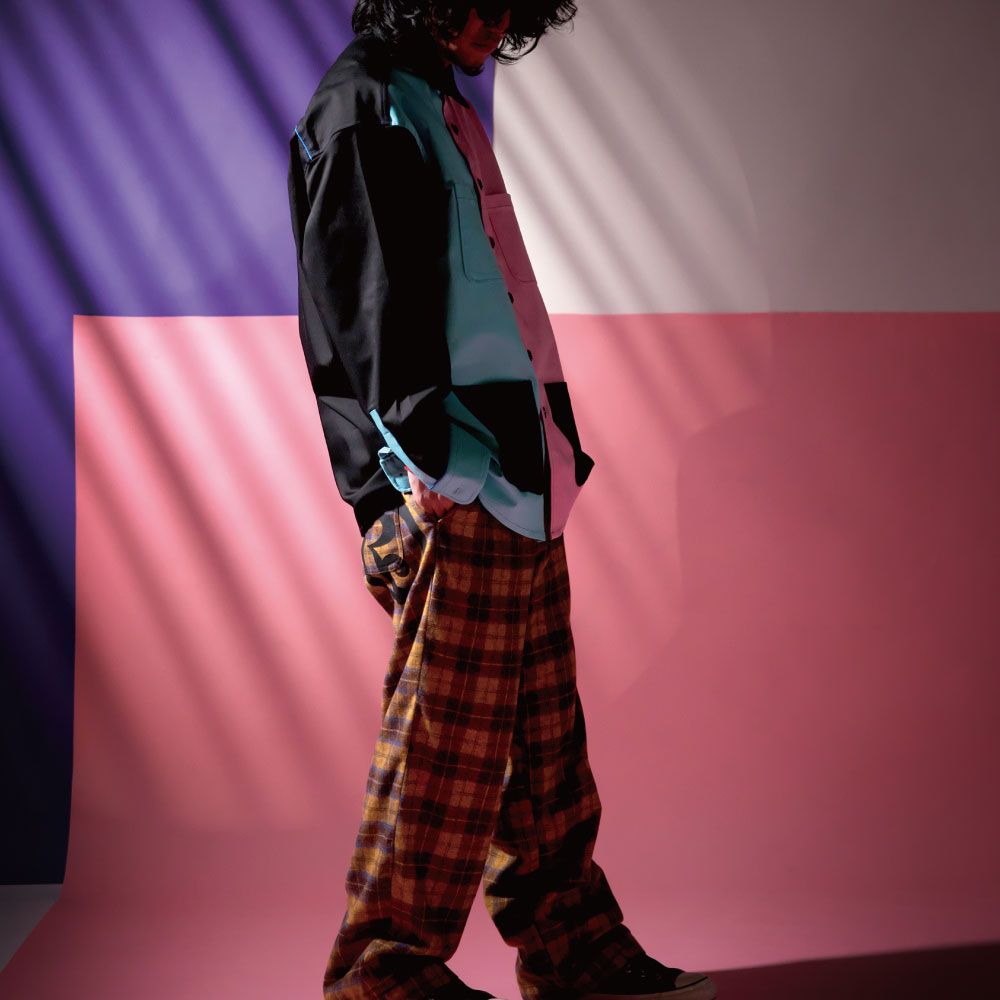 ORDINARY CHECK-PANTS