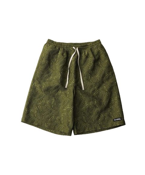 Jacquard paisley shorts