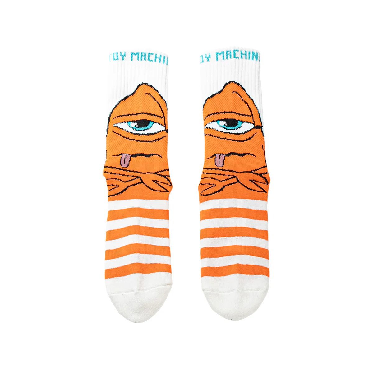 BORED SECT STRIPE-SOCKS