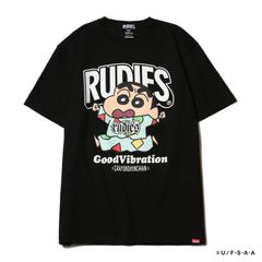 RUDIE'SxCRAYON SHINCHAN NIGHT OWL TEE