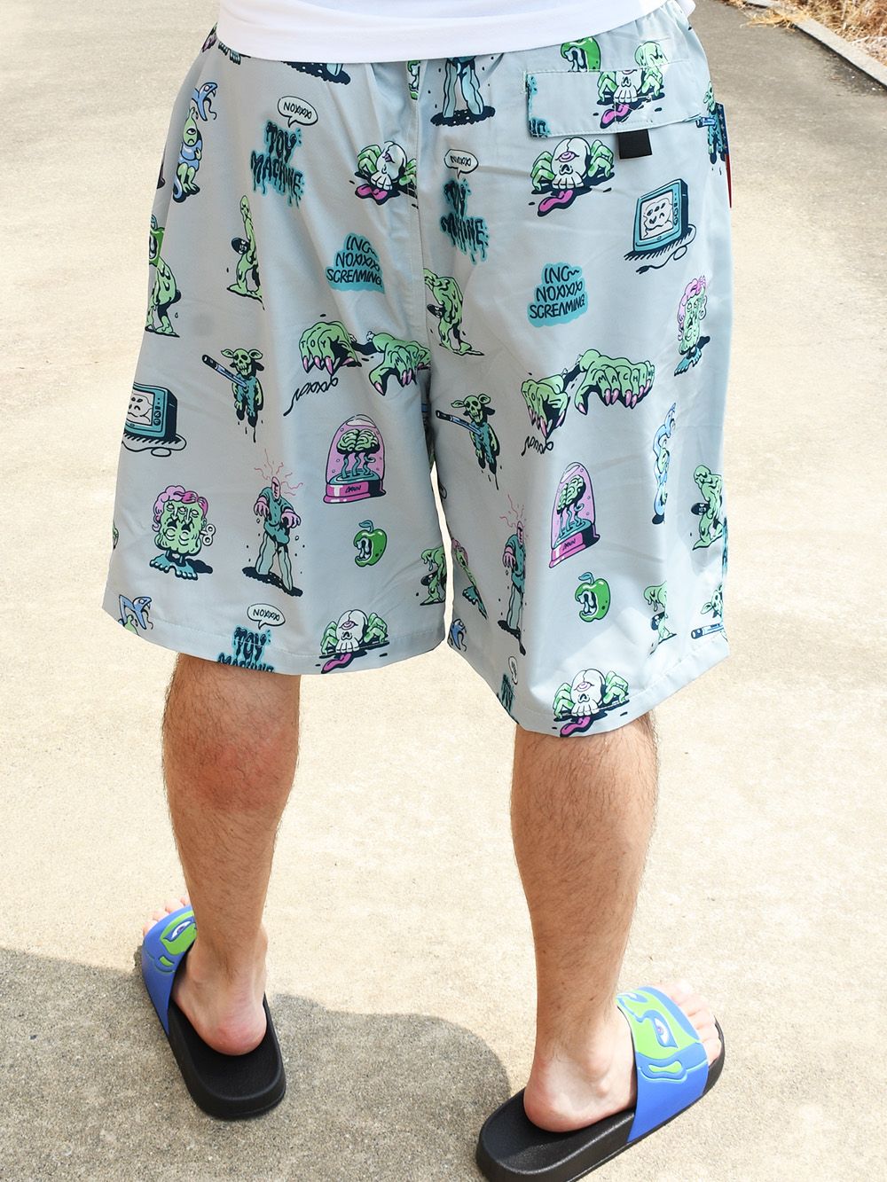 YOZI TOYMACHINE DRY PRINT-SHORTS